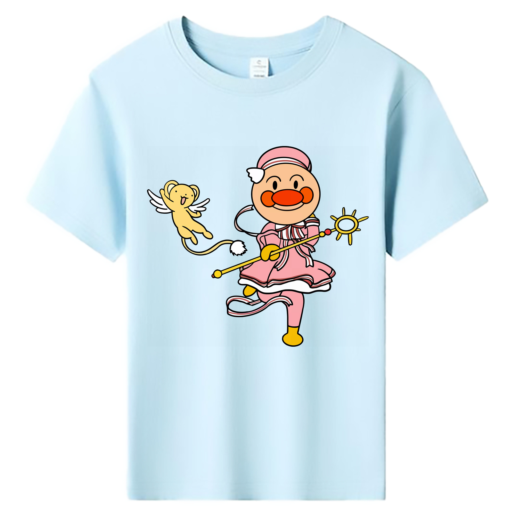 （画像用） アンパンマン Anpanman 綿100％キッズTシャツ（フロントプリント）